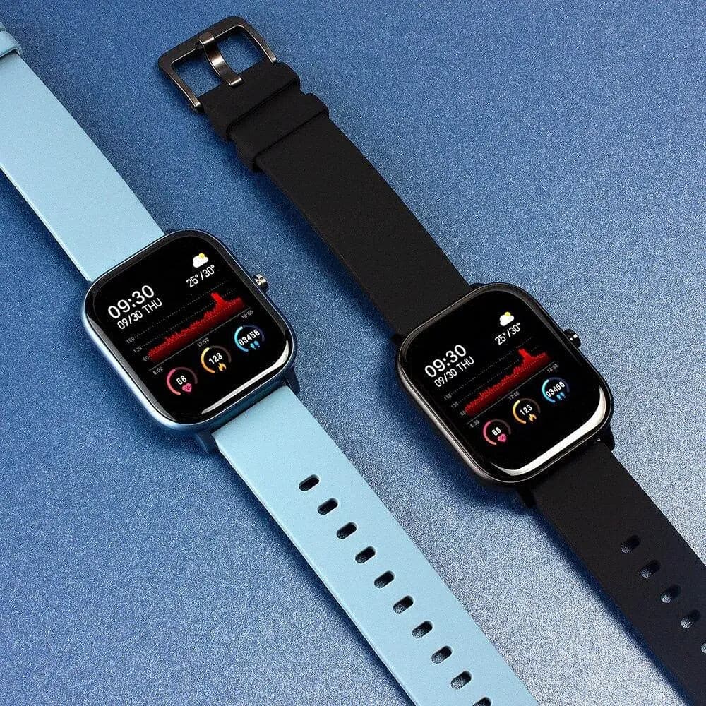 Watch with blood pressure Blue and Black