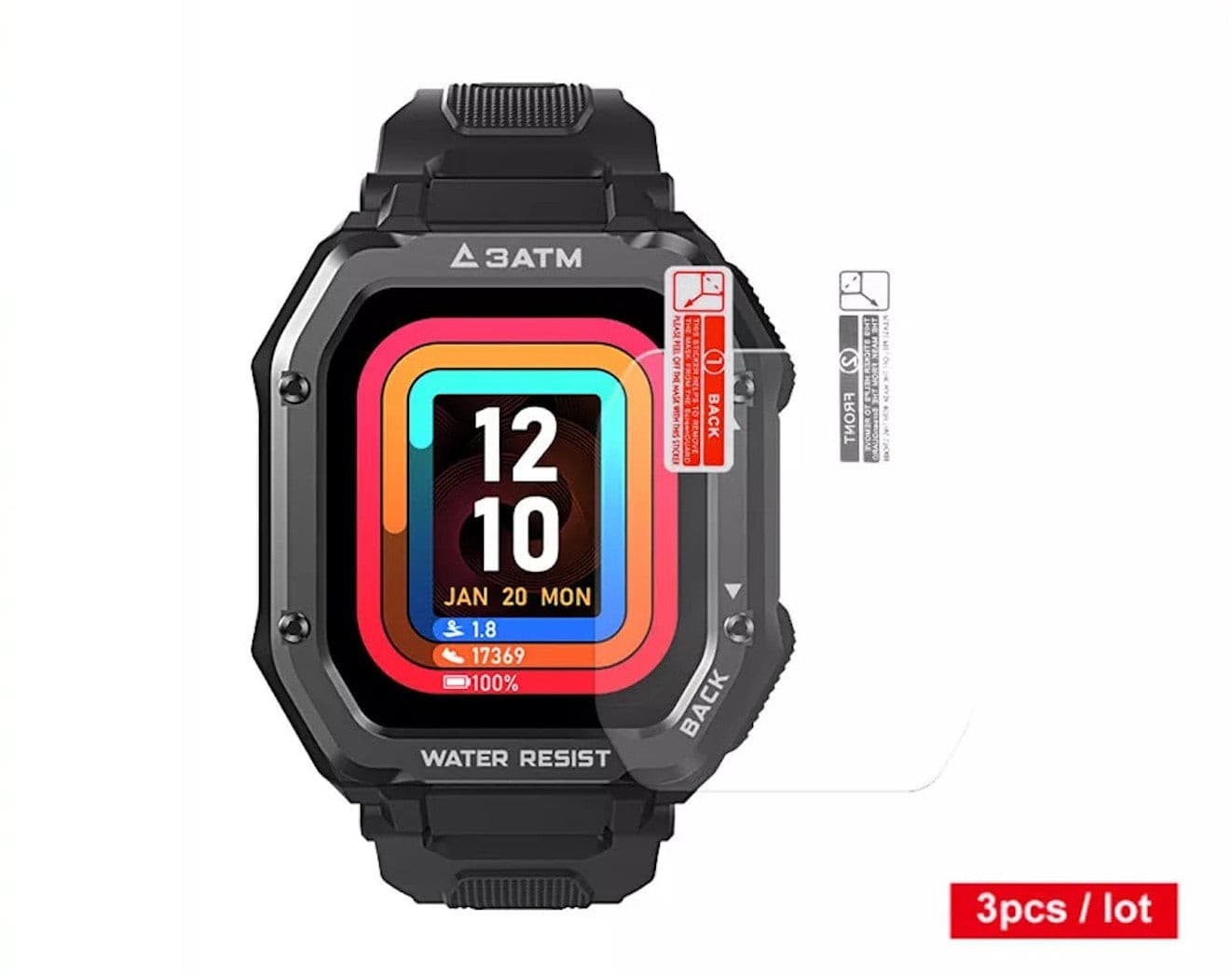 Screen Protector for MedWatch "Waterproof" MED-WATCH