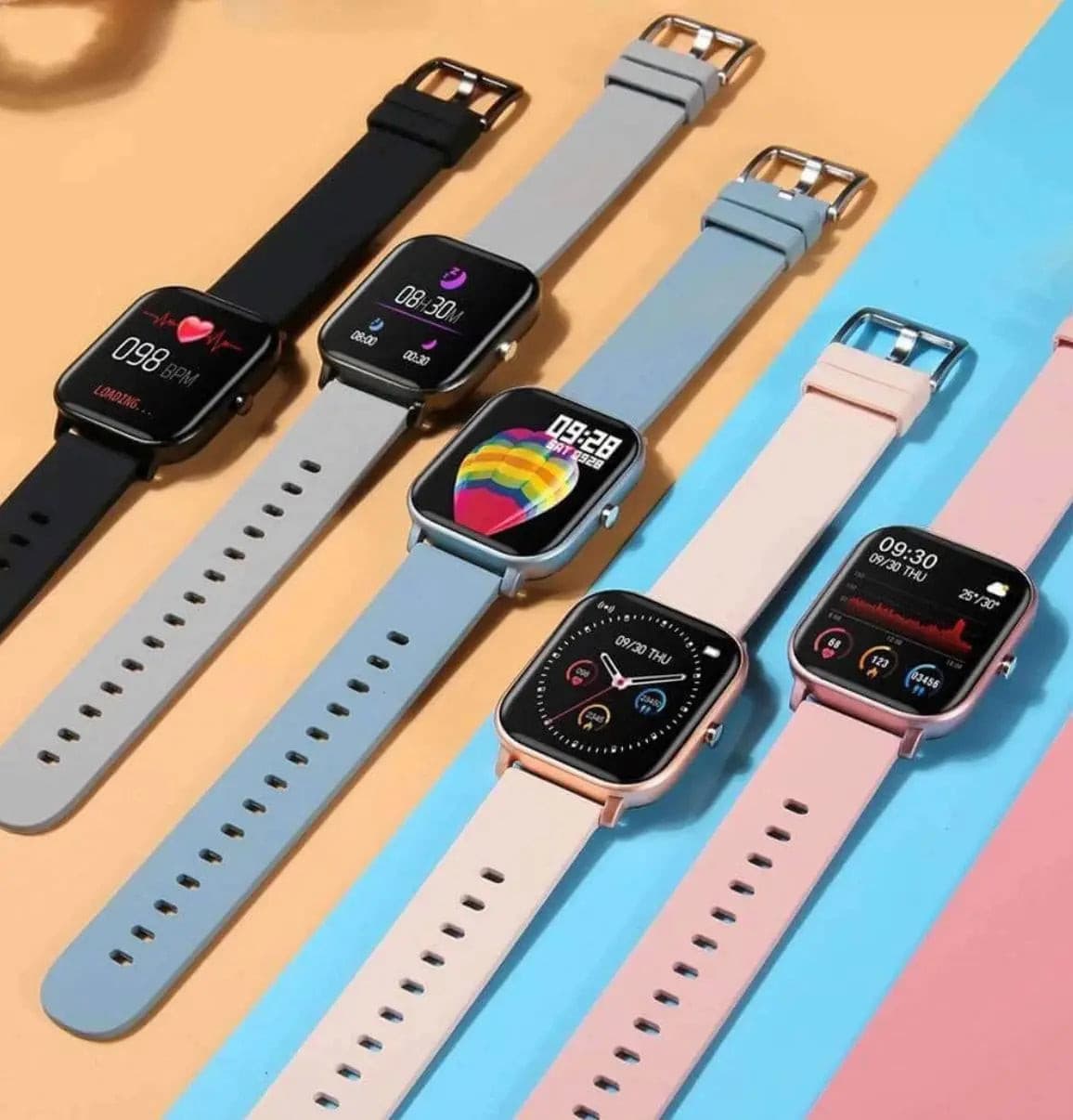 Blood pressure monitor watch Colors