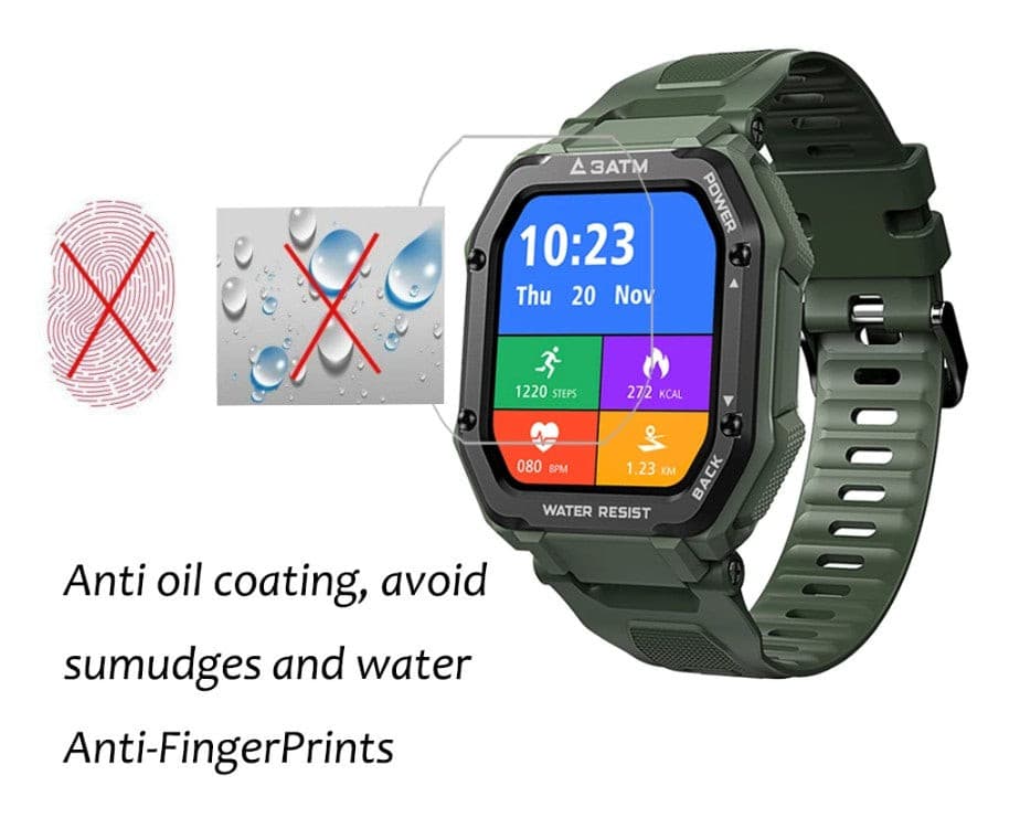 Screen Protector for Blood pressure monitor watch" MED-WATCH